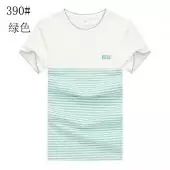 hugo boss t-shirt slim fit pas cher stripe green b390